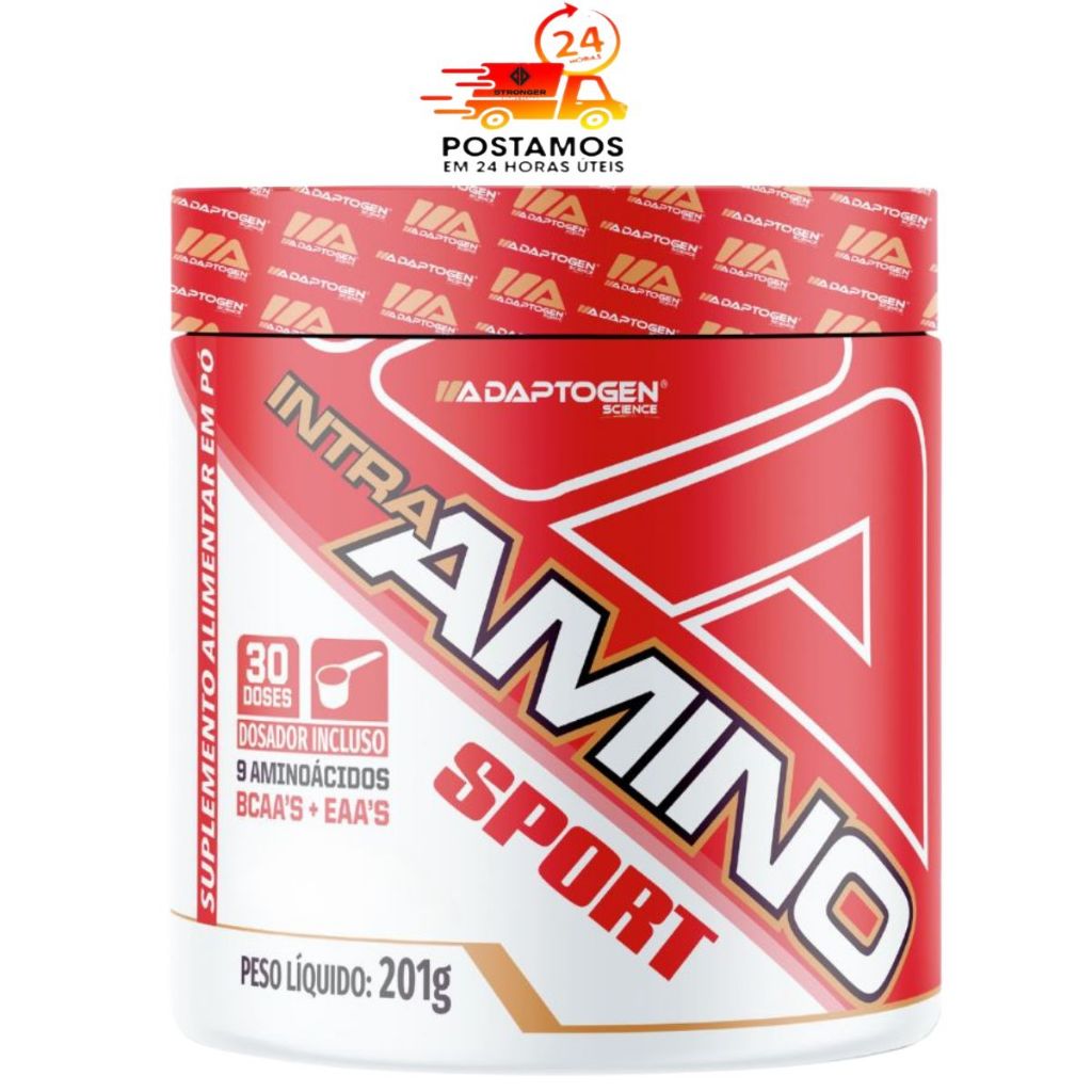 Intra Treino Amino Sport 201g Adaptogen 9 Aminos Eaa - Bcaa
