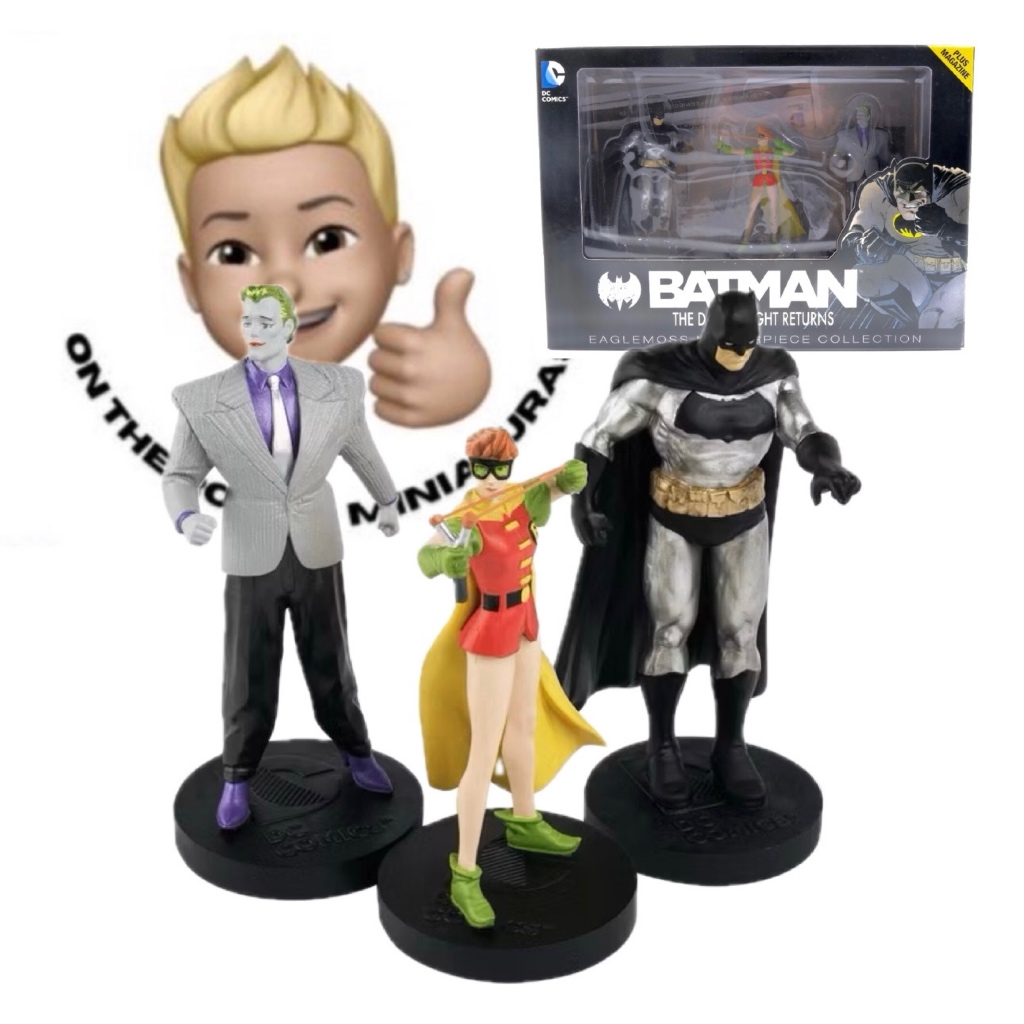 Coleção Box DC Batman The Dark Knight Returns: Batman, Robin E Coringa