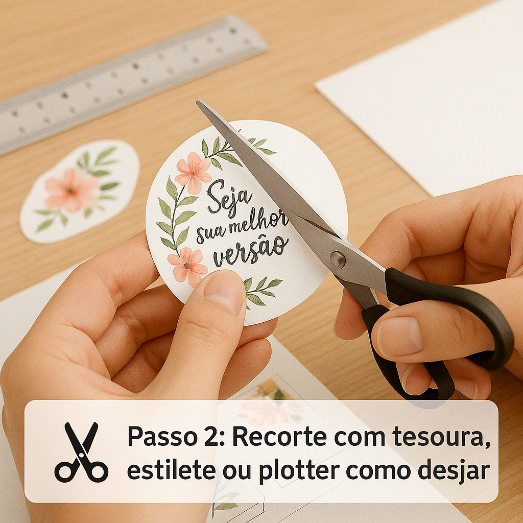 Vinil A4 Branco Brilhante p/ Laser – Kit c/ 100 Folhas Glossy — imagem 2 de 2