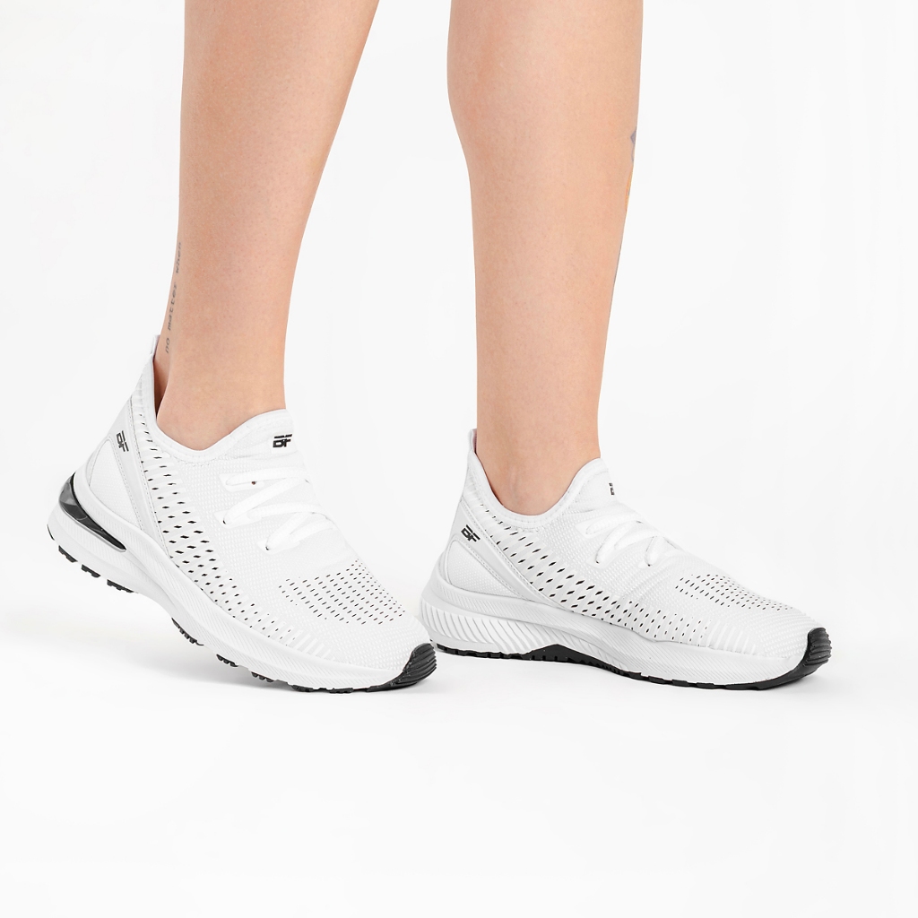 Tênis Feminino Branco Academia Esportivo Caminhada Leve Olimp Bf Shoes