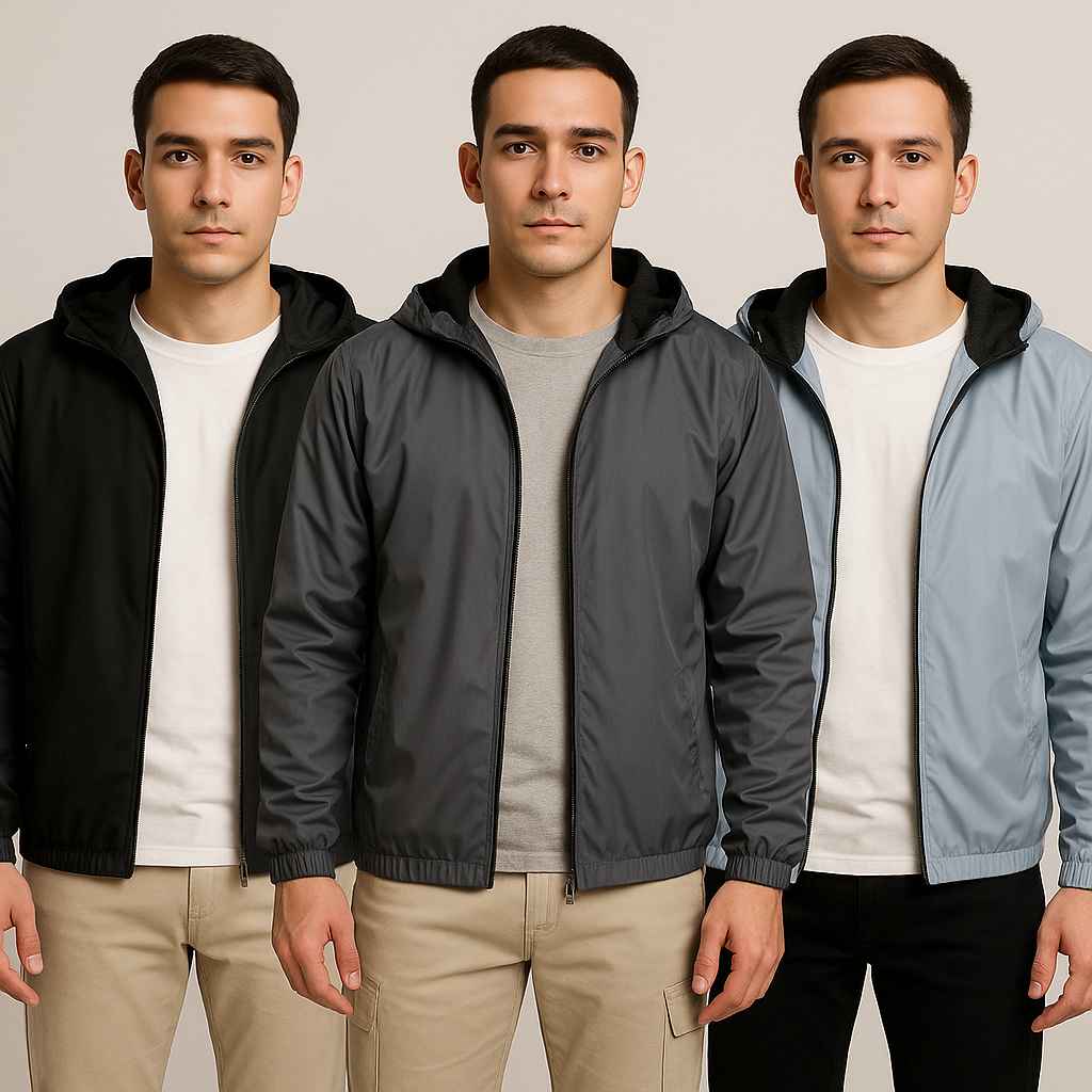 Corta Vento Premium |Tactel Impermeável, Zíper Tratorado, Elásticos e Tecnologia Acqua Repelente| em Oferta na Shopee