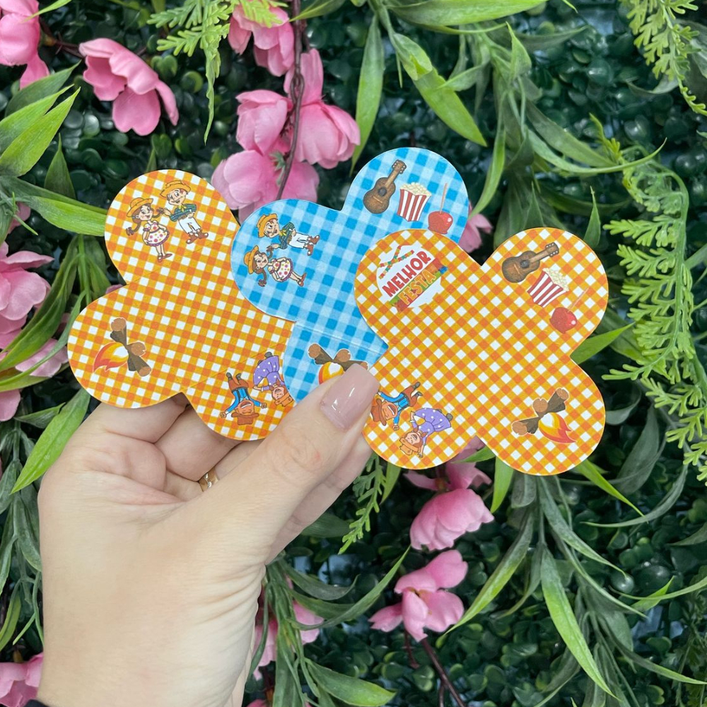 Forminha para Doces TEMA FESTA JUNINA - Forminhas para Docinhos Personalizadas - Forminhas Personalizadas FESTA JUNINA