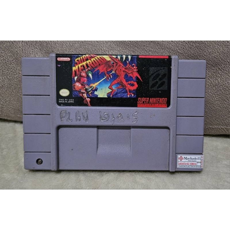 Fita / Cartucho Super Metroid Super Nintendo / Snes