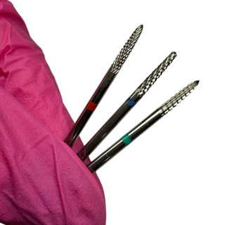 Broca Dupla Ponta Fina/ Fina e Bastão Tungstênio Para Acabamento/limpeza em Oferta na Shopee