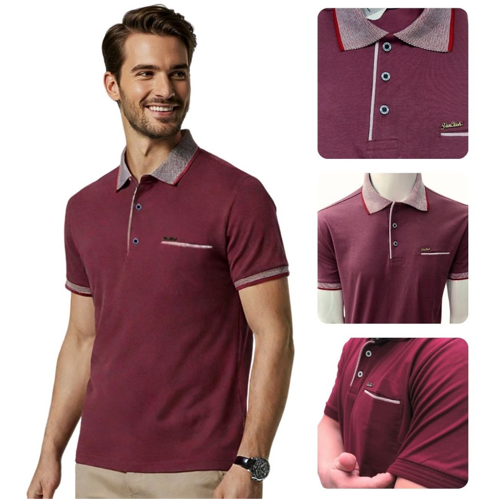 Camisa Polo Masculina Algodão com Elastano Cores da Moda Tamanhos P M G GG G1