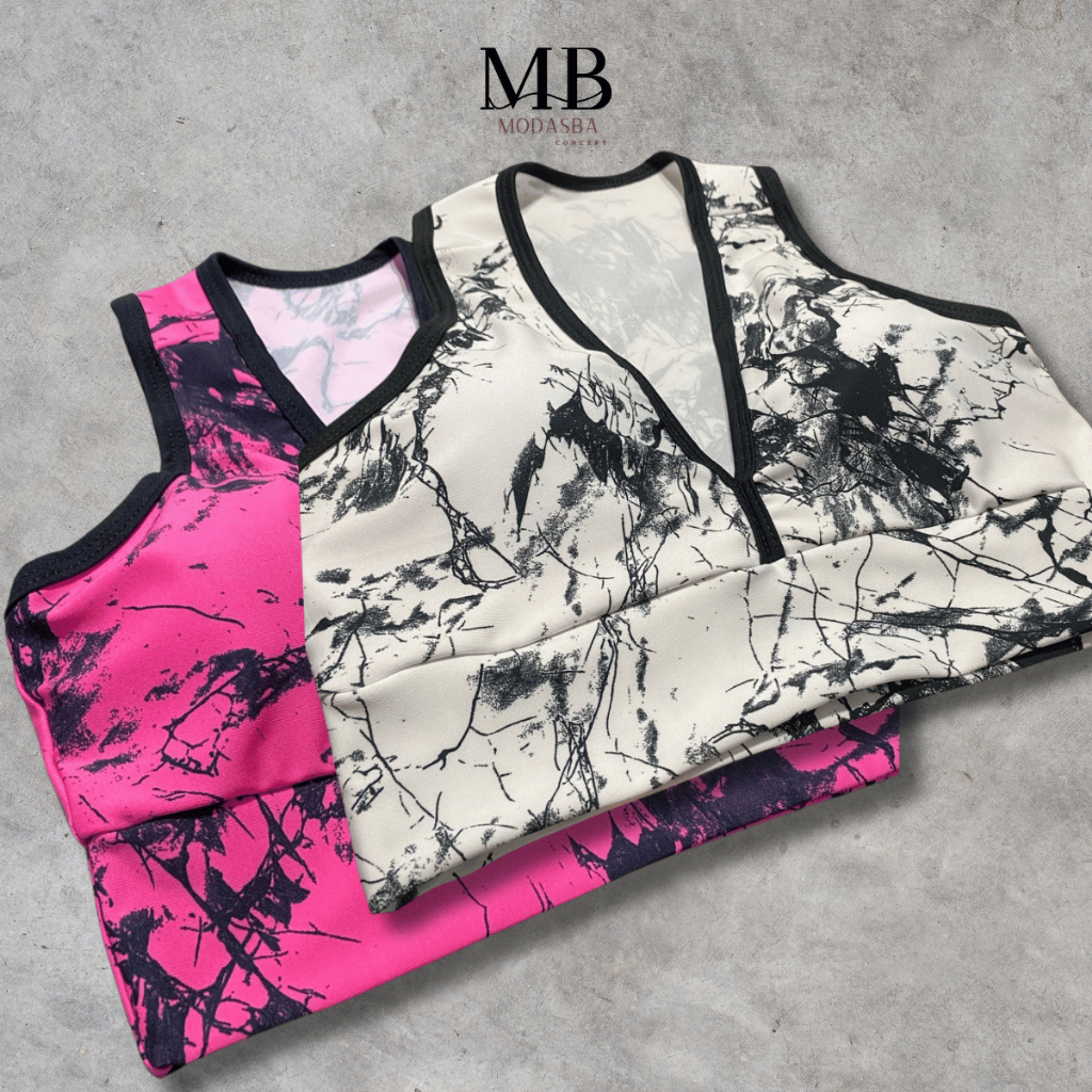Kit 2 Top Academia Com Bojo Suplex Nadador Com Estampa Fitness Treino
