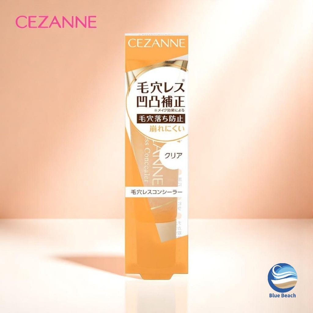 CEZANNE Primer Corretivo Poros 11g/Cobertura Transparente/Anti-Brilho/Hidratante