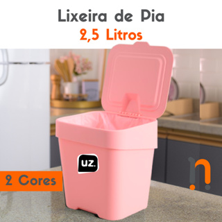 Lixeira Slim Para Pia Cozinha Lixo Lixinho de Pia UZ em Oferta na Shopee