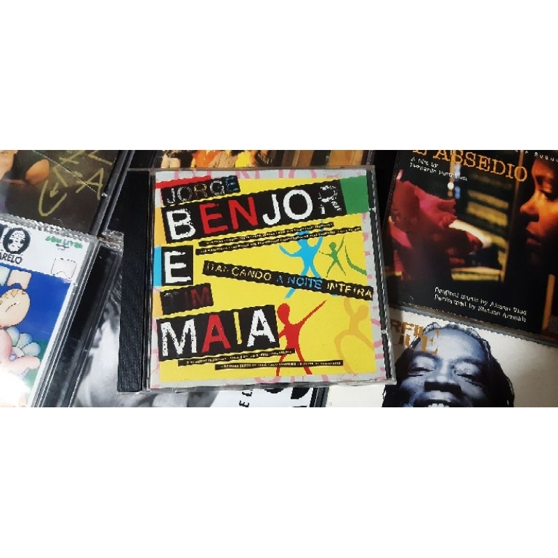 Cd original Jorge Benjor e Tim Maia –  Dançando A Noite Inteira 1993