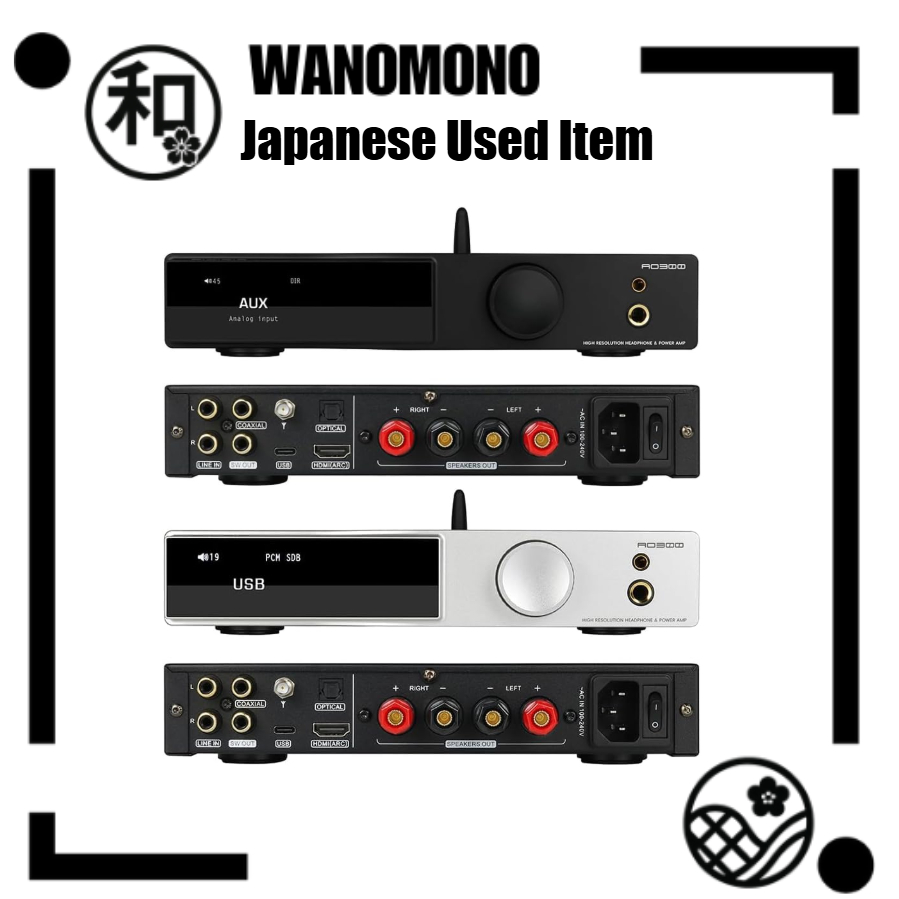 Alto-Falante De Qualidade Do Japão [Item Usado] Amplificador DAC Multifuncional AOSHIDA SMSL AO300 MA5332MS 165Wx165W De Potência Enviado