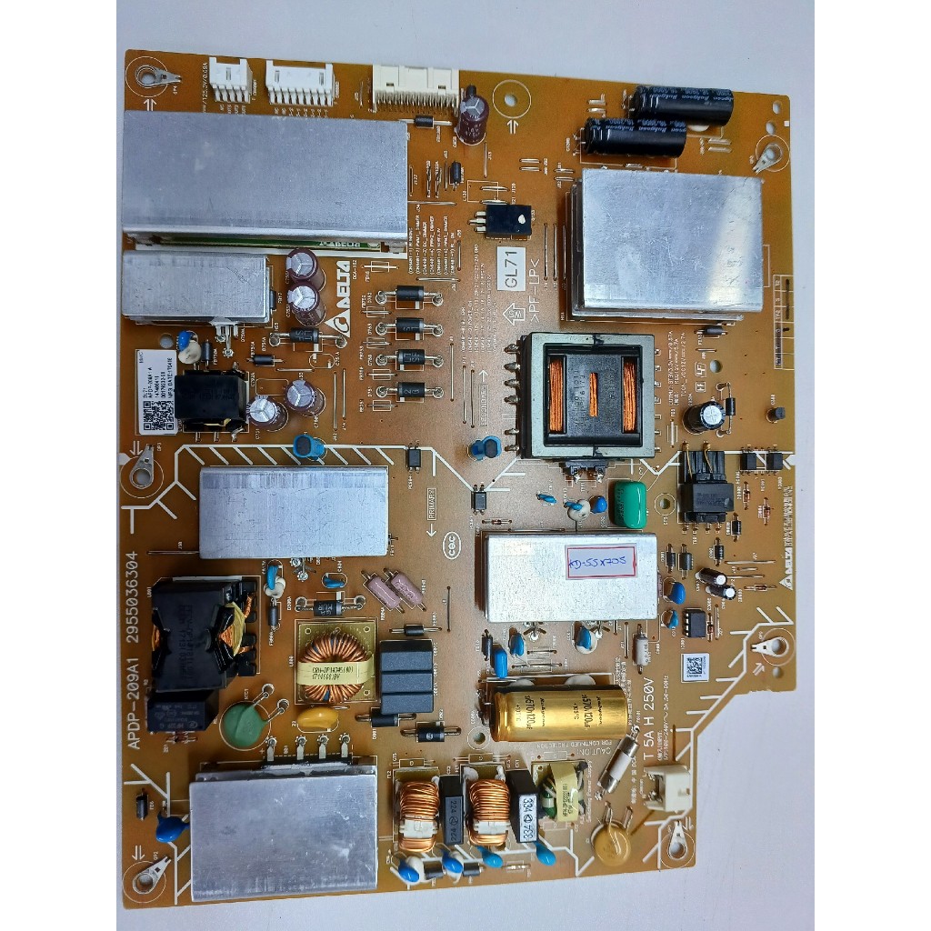 placa da fonte tv sony kd-55x705e / apdp-209a1