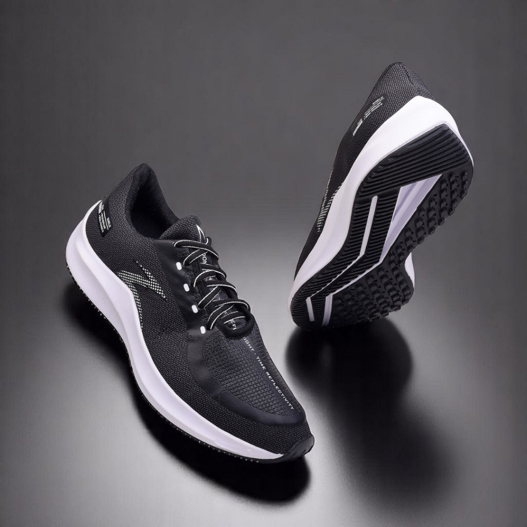 Tênis Preto Designer Esportivo Moda Masculina Para o Dia a Dia Confortável e Macio Authentic Wear