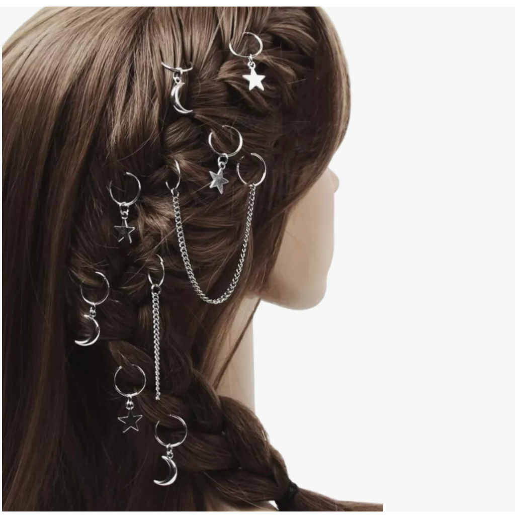 Tererê De Cabelo Lua E Estrela Kit Sortido em Oferta na Shopee