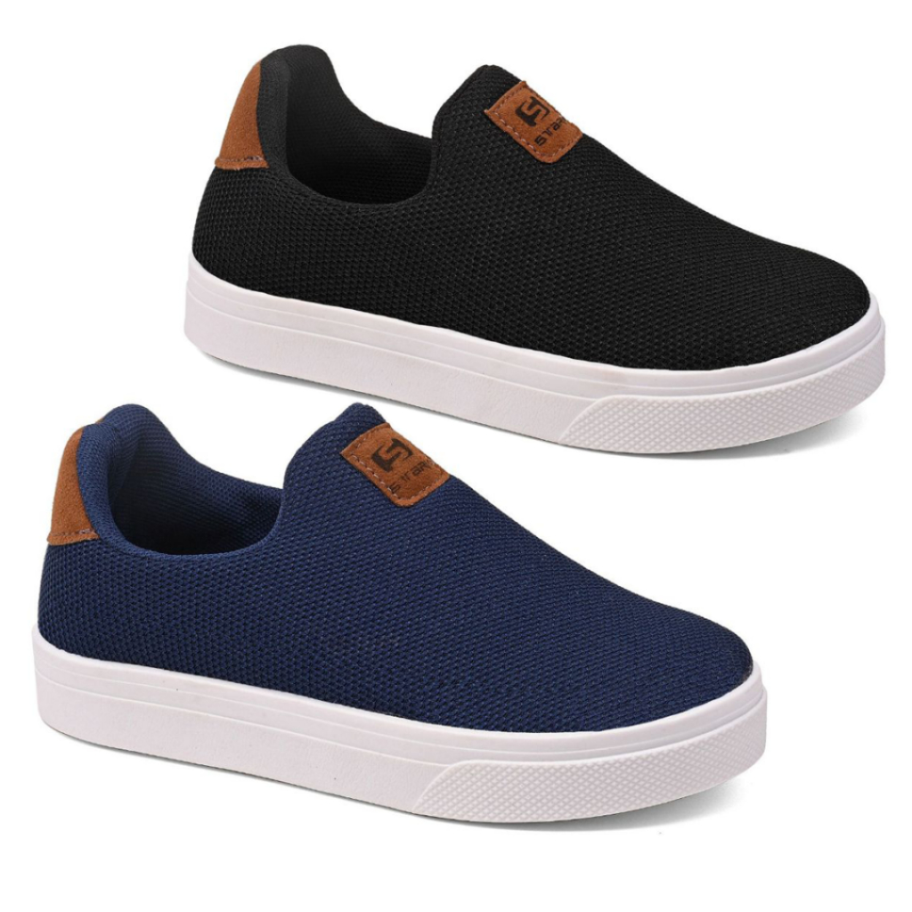 Tênis Escolar Infantil Menino Calce Fácil Masculino Super Confortável Alta Qualidade 26 ao 35