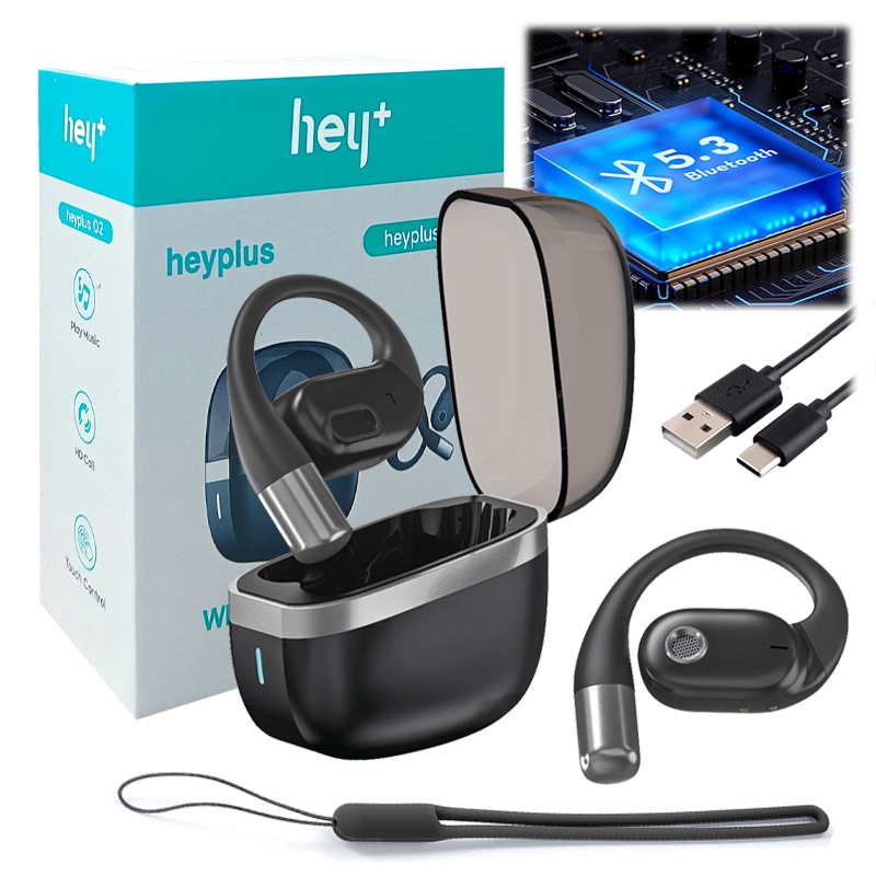 Xiaomi Heyplus O2 Fone Bluetooth — Leve, Elegante e com Cancelamento Inteligente