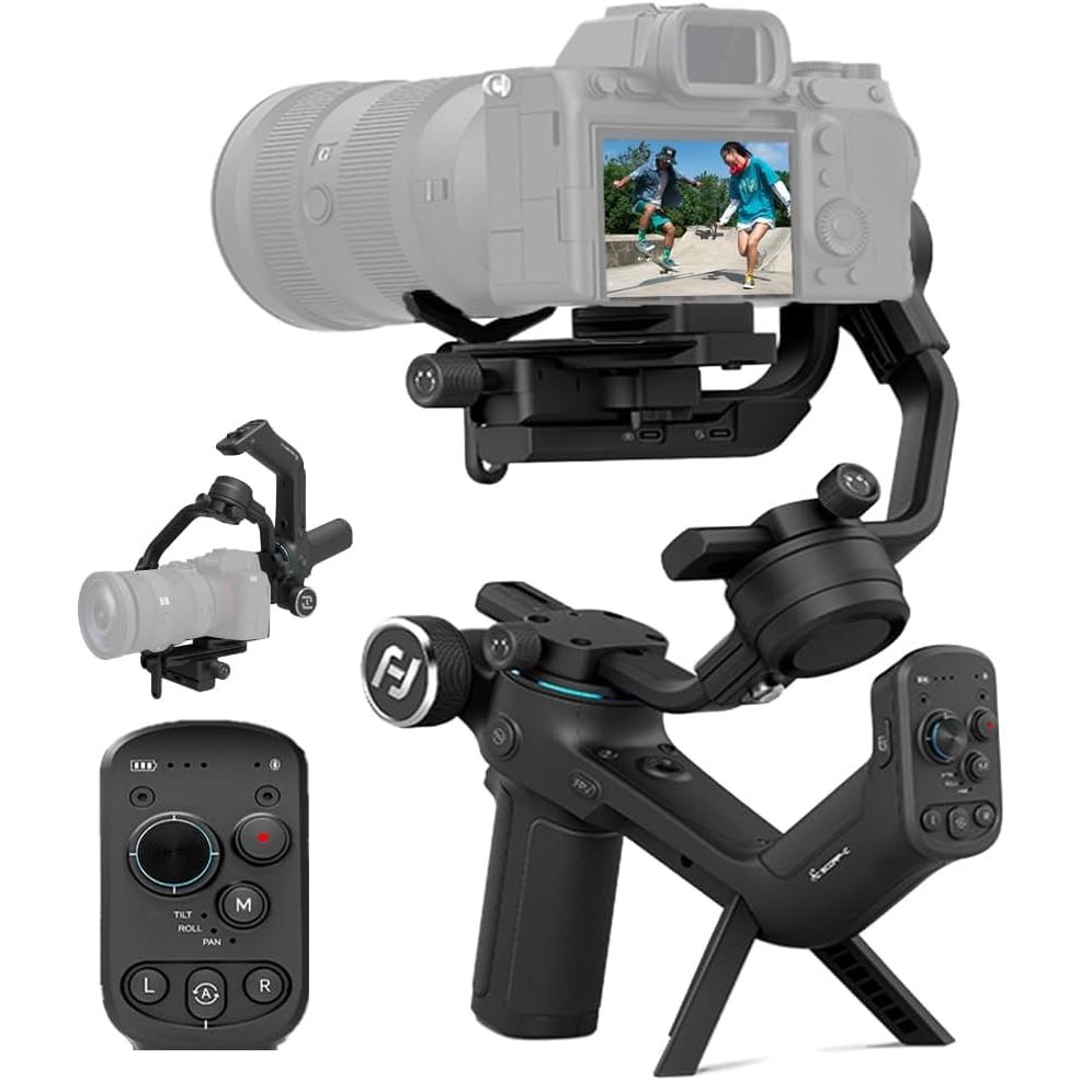 FeiyuTech SCORP-C DSLR Gimbal Estabilizador Gimbal Portátil De 3 Eixos Para Canon/Sony/Panasonic/Nikon AK2000C AK2000S