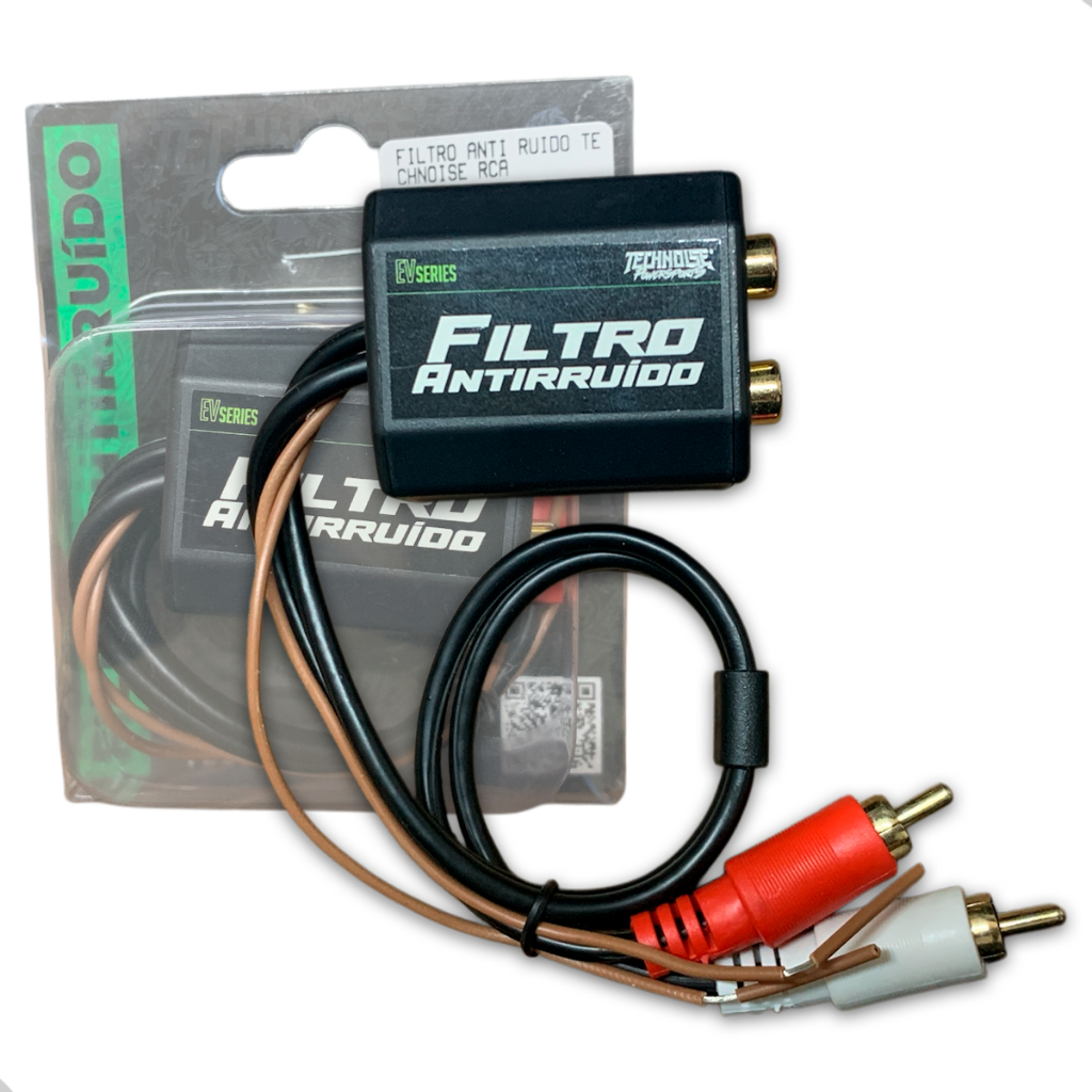 Filtro Anti-ruido Rca Eletromagnético Technoise Original Para Carro - Spare Parts and Accessories for Vehicles