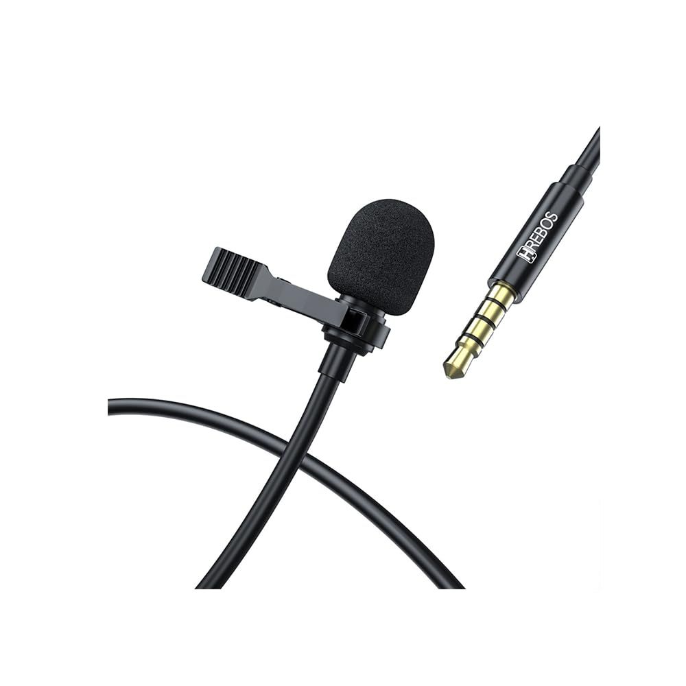 Microfone De Lapela Hrebos HD Aux P3 - HS-030