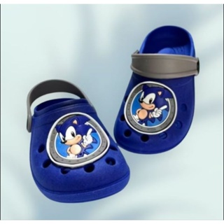 Babuche Emborrachado Infantil Sonic Redondo em Oferta na Shopee
