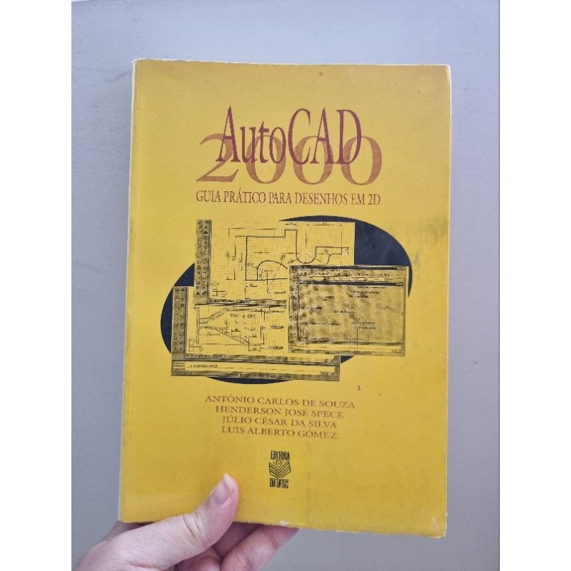 livro auto cad 2000 guia prático desenhos em 2d