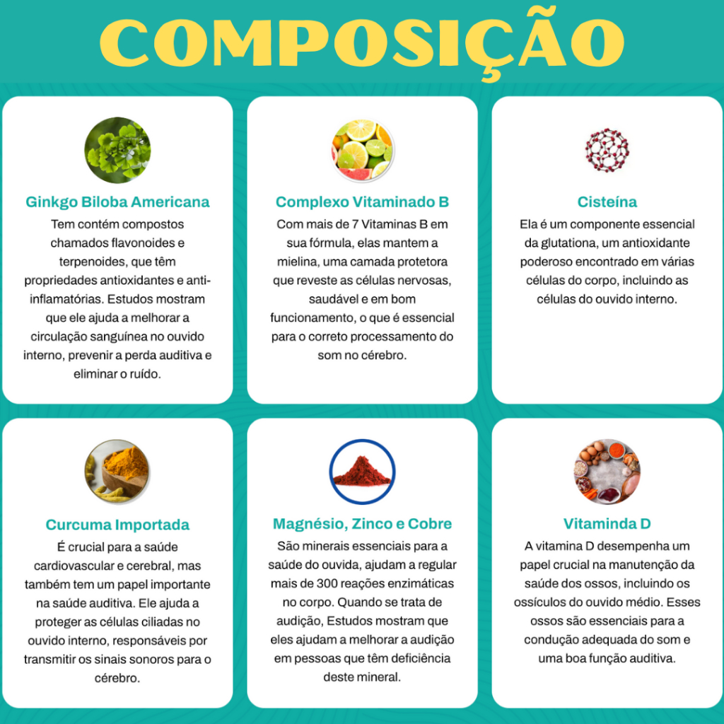 1 Frasco Audionex - A Solução Para Sua Audição