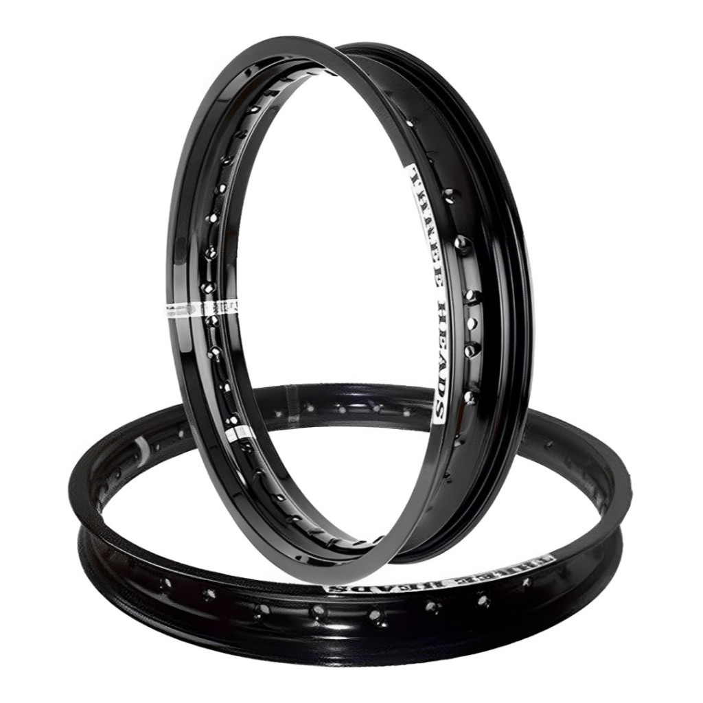 Aro Aluminio 21x185 + 18x215 Three Heads Lander Tenere Preto