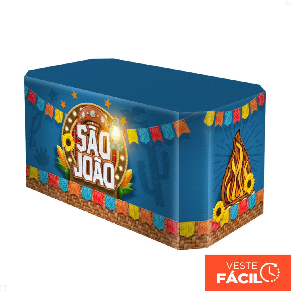 Toalha Capa De Mesa Sublimada Para Festa Junina Decoração de Festa Arraiá Tecido Veste Fácil – MSA-143 em Oferta na Shopee