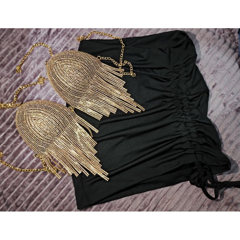 Cropped Transparente com Brilho: Onde Comprar | BuscaProdutos