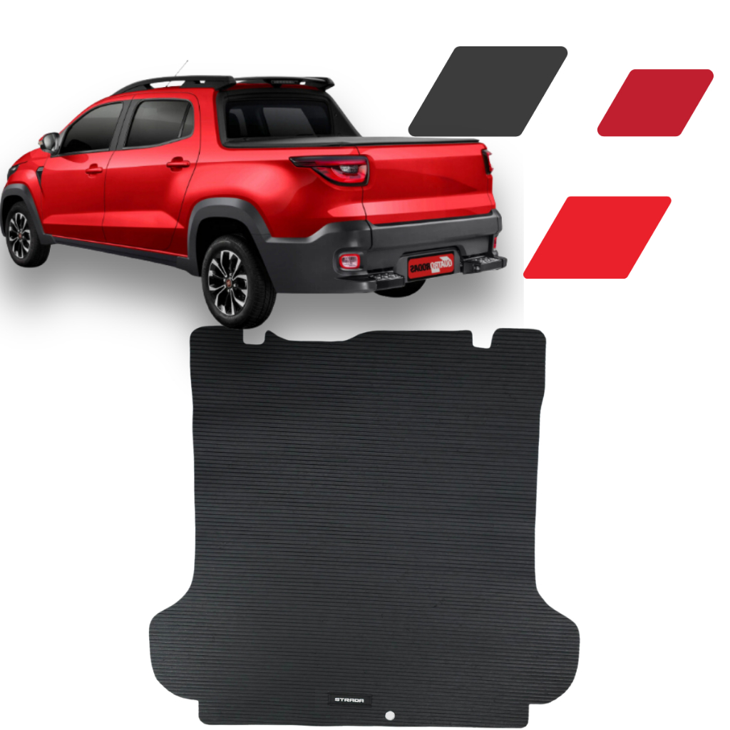 Borrachão Para Caçamba Fiat Strada Cd 2020 A 2023