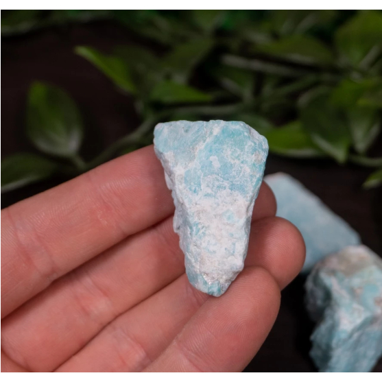 Amazonita Pedra Natural Bruta Cristais Mineral Cristais Naturais Pedra Bruta Chakras