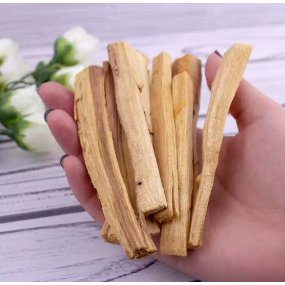 Palo Santo Natural Original Peruano, 100% natural, Incenso natural meditação Vegano Sem Carvão