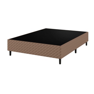 Base Box Casal 138x188x38 Marrom Clio Umaflex em Oferta na Shopee