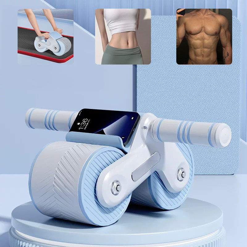 Roda Abdominal Profissional Roda Tanque Autorebote Com 2 Rodas