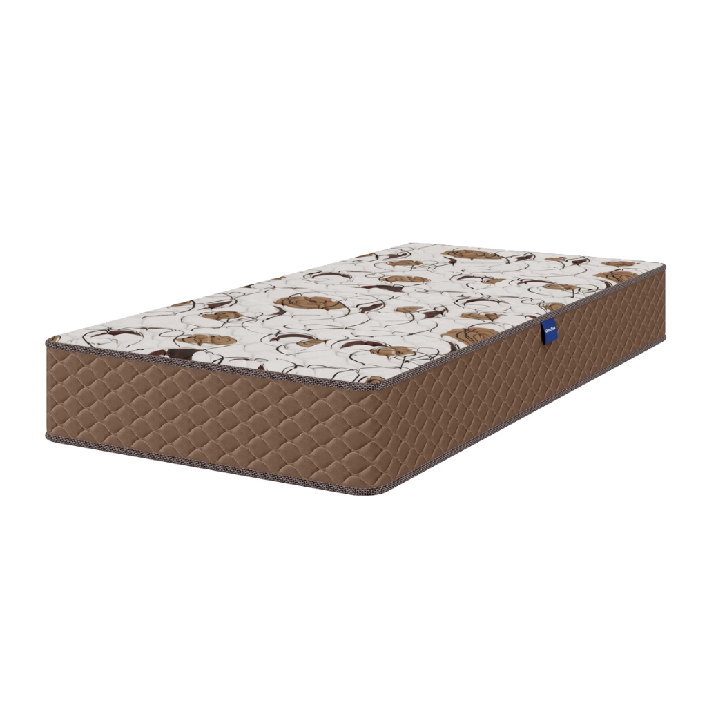 Colchão Solteiro Espuma D33 Extra Firme 88x188x24 Marrom Eliana Umaflex em Oferta na Shopee