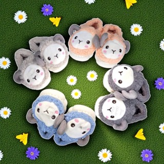Pantufa infantil casa térmica pelúciada confortável outono/ inverno em Oferta na Shopee