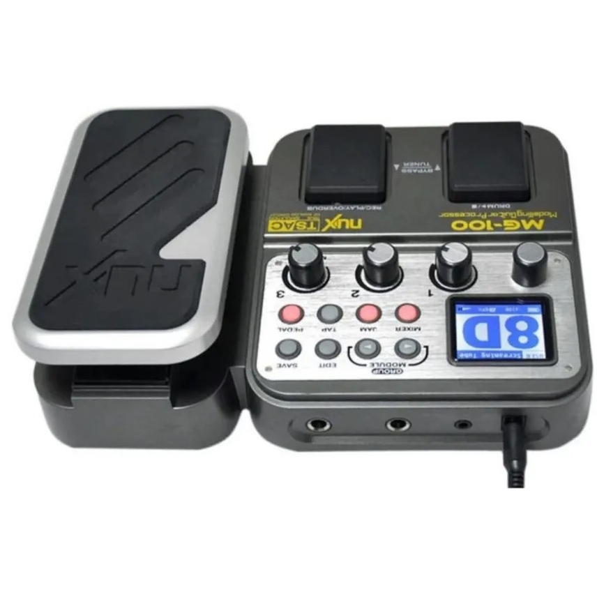 Pedaleira De Efeitos Para Guitarra Nux - MG100