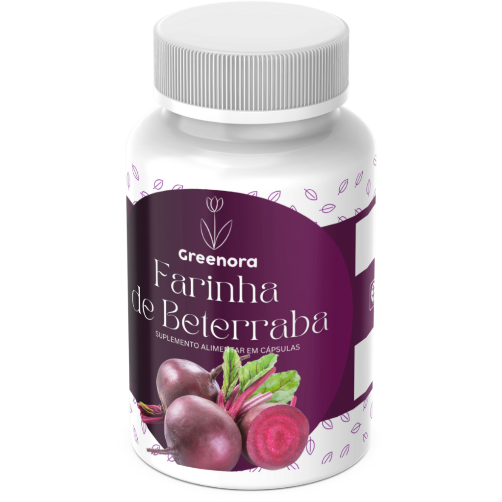 Farinha de Beterraba – 60 Cápsulas | Energia, Imunidade e Saúde do Sangue | 150g