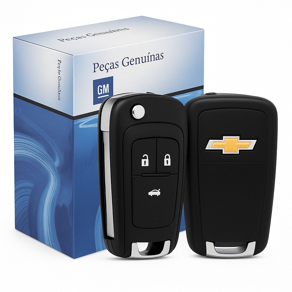 Capa Chave Canivete Para Onix Prisma Cobalt Tracker Cruze 2013 2014 2015 2016 2017