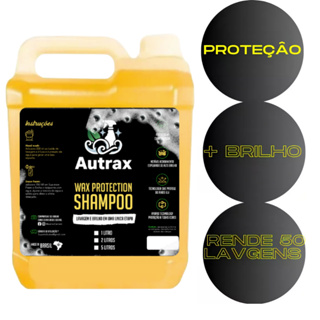 Shampoo com Cera de carnaúba pH Neutro para Lavagem de Carro e Moto Xampu Automotivo em Oferta na Shopee