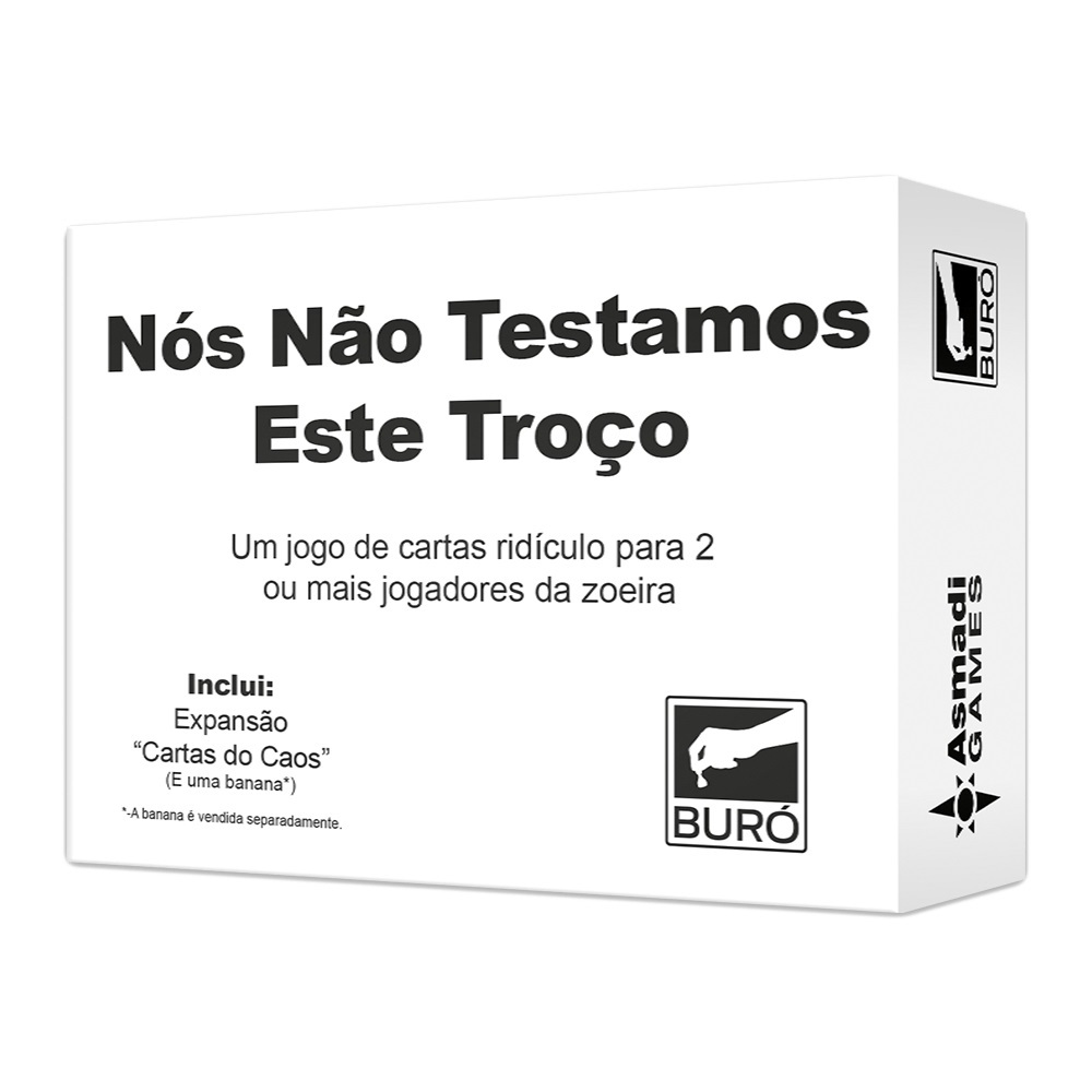 Jogo De Cartas Nós Não Testamos Este Troço - Buró - Hobbies & Collections
