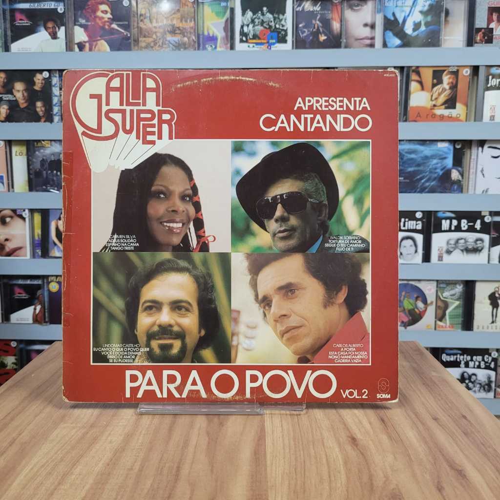 LP VINIL GALA SUPER APRESNETA: CANTANDO PARA O POVO VOL.2