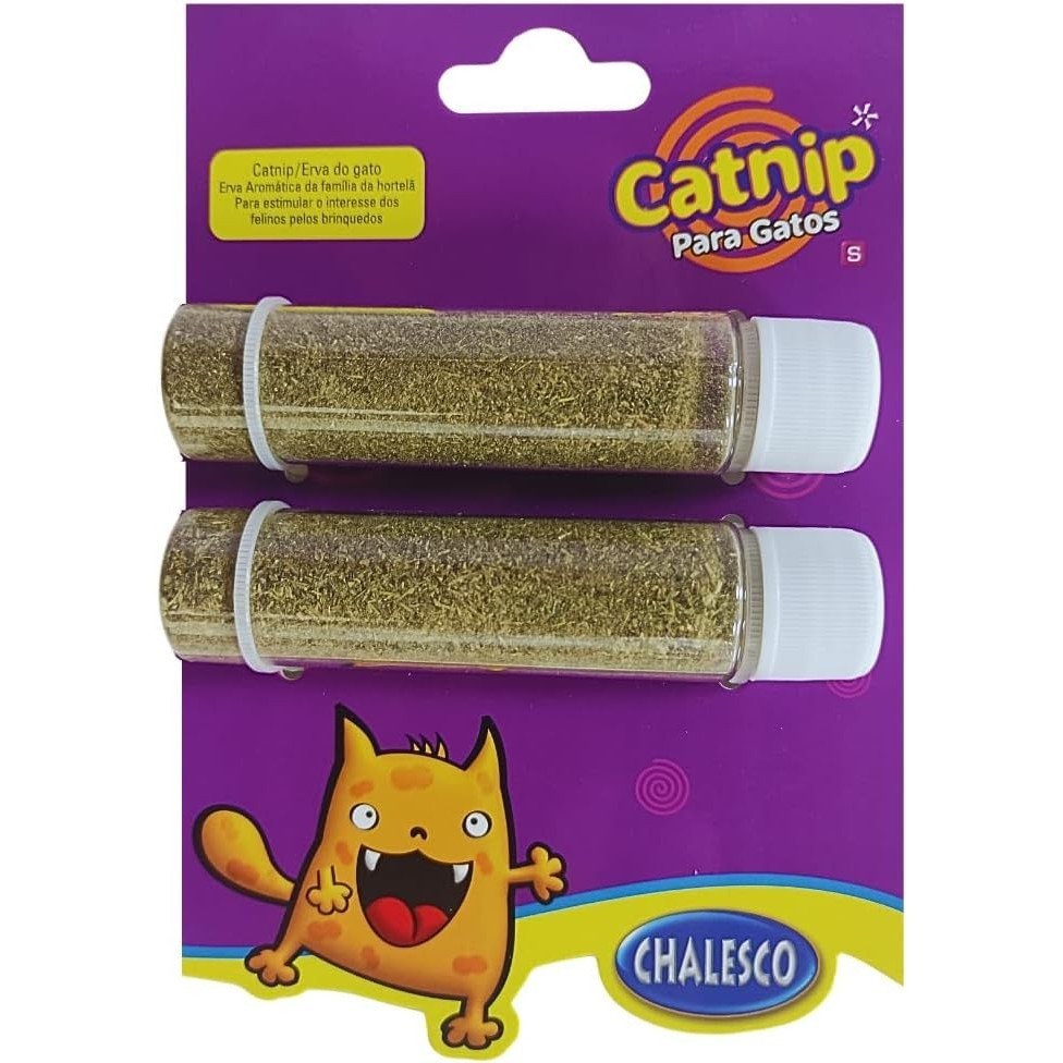 Catnip Erva Para Gatos Natural Relaxante 5g Chalesco