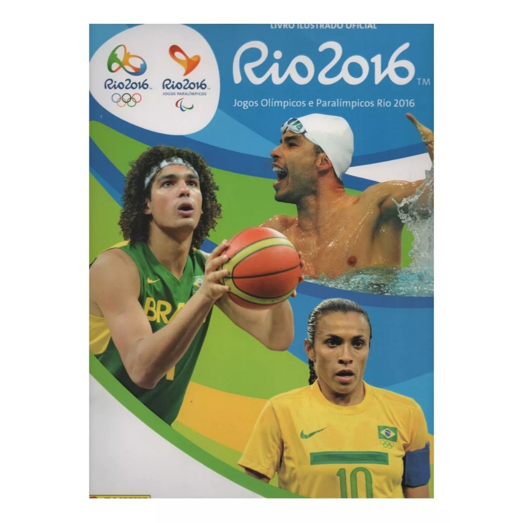Álbum de figurinhas das Olimpíadas Rio 2016 VAZIO