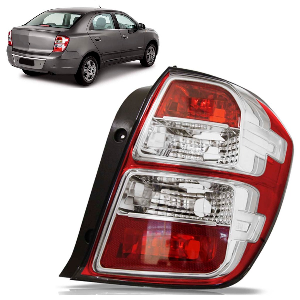 Lanterna Traseira Cobalt 2012 2013 2014 2015 Bicolor Lente Acrilico em Oferta na Shopee