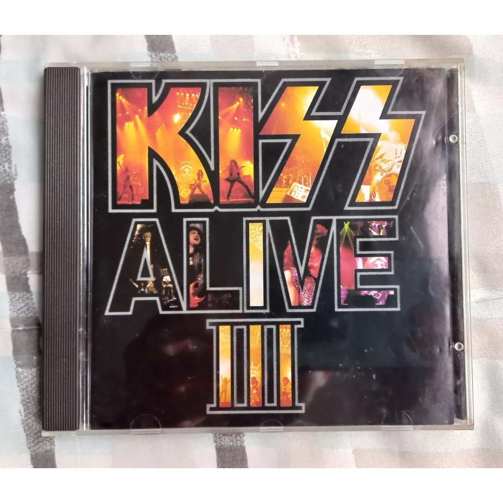 Cd Kiss Alive Iii Made In Germany 1993 Pôster Original