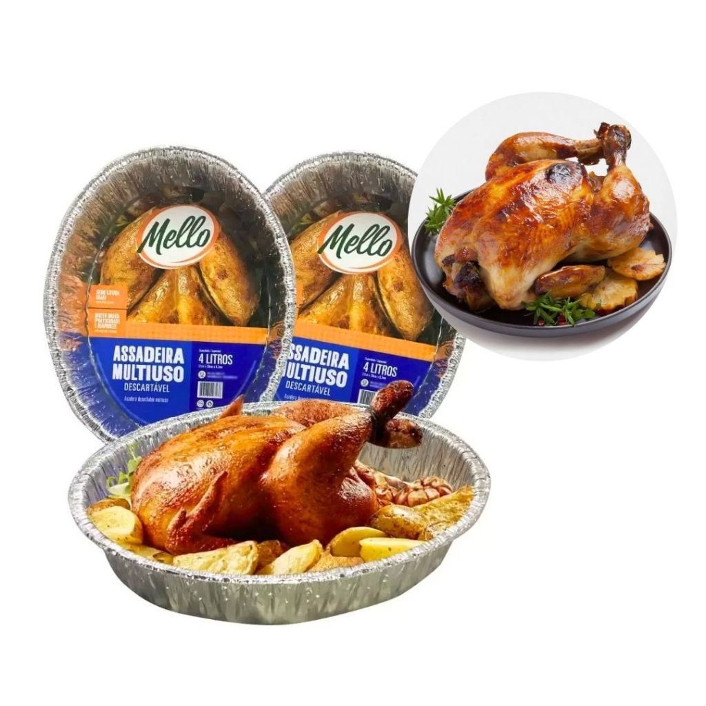 Assadeira Alumínio Descartável Grande: Onde Comprar | BuscaProdutos