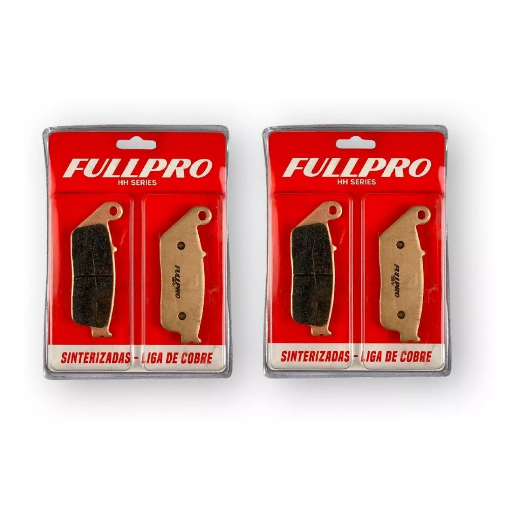 Pastilhas de freio DIANTEIRA Sinterizada HORNET(S/ABS)/CBR600F(S/ABS) - Fullpro