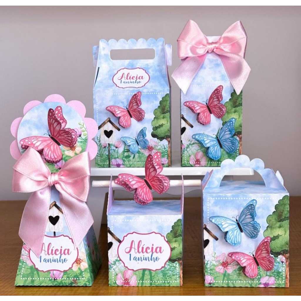 kit ´personalizado borboleta /jardim