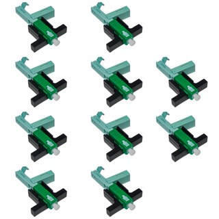 Kit 10 unidades Conector Fast Fibra Óptica T APC