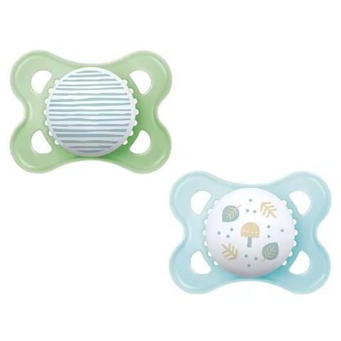 Kit 2 Chupetas Coleção Fundo do Mar 0-6 Meses Azul - MAM